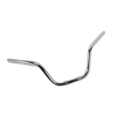 Guidon Haut pour Bobber et Chopper 22mm Noir ou Chrome